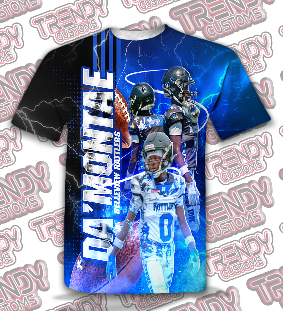 Football - Da'Montae (Front Only)