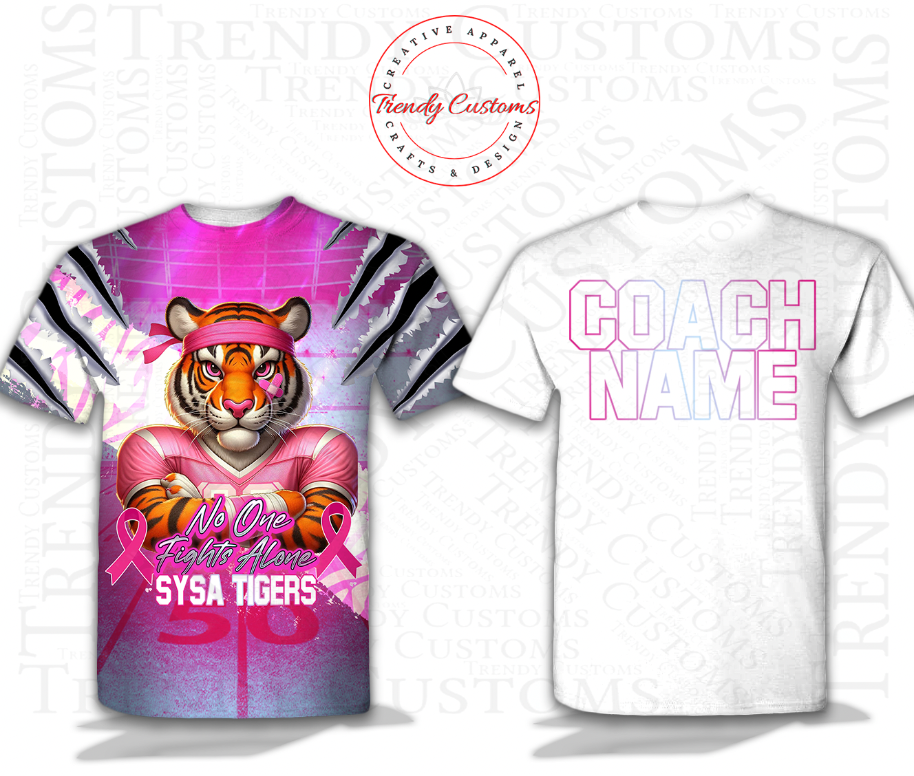 Football - Fight Together (Pink)