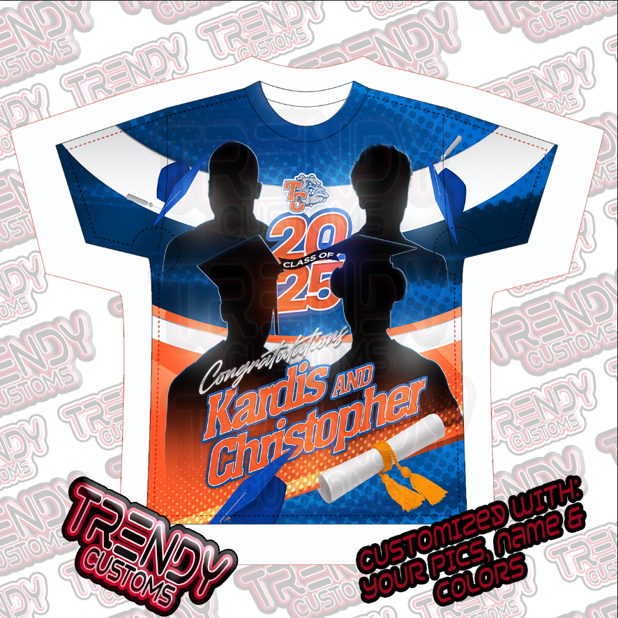 Graduation Kickoff - Allover Front Only -  20+ Shirts