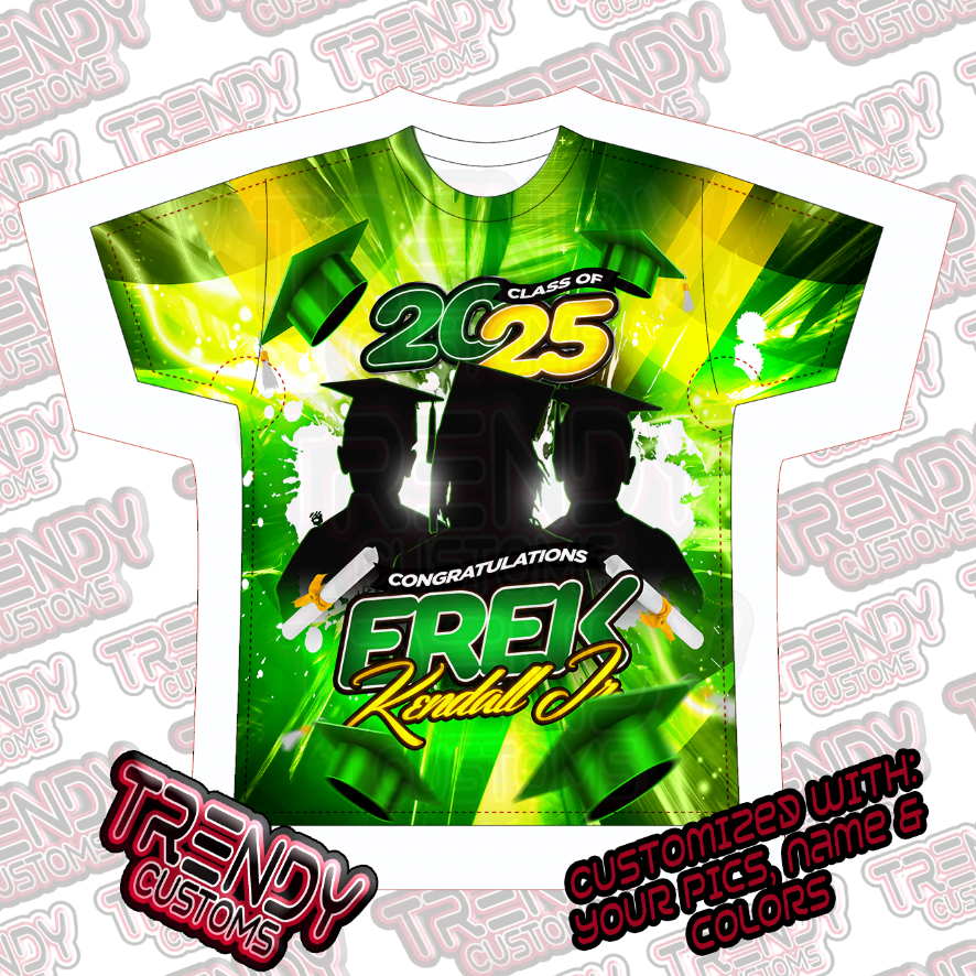 Graduation Kickoff - Allover Front Only -  20+ Shirts