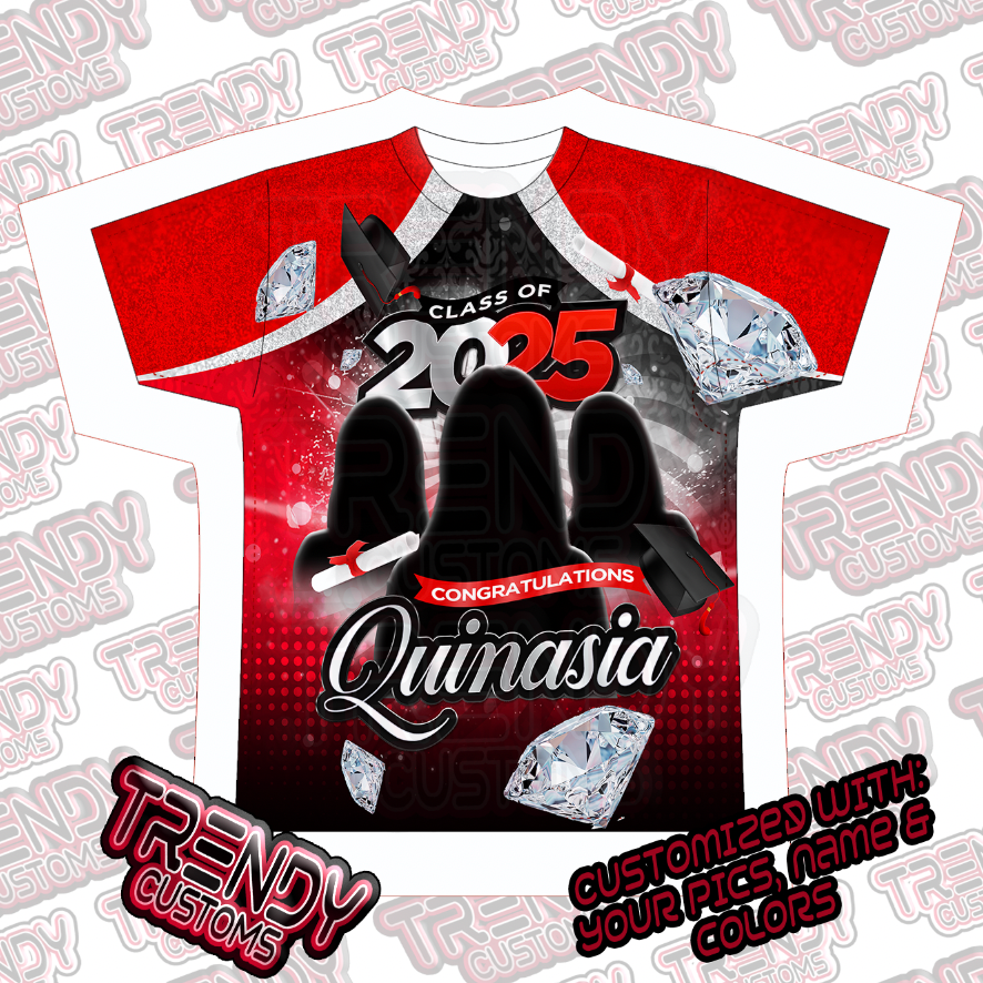 Graduation Kickoff - Allover Front Only -  20+ Shirts