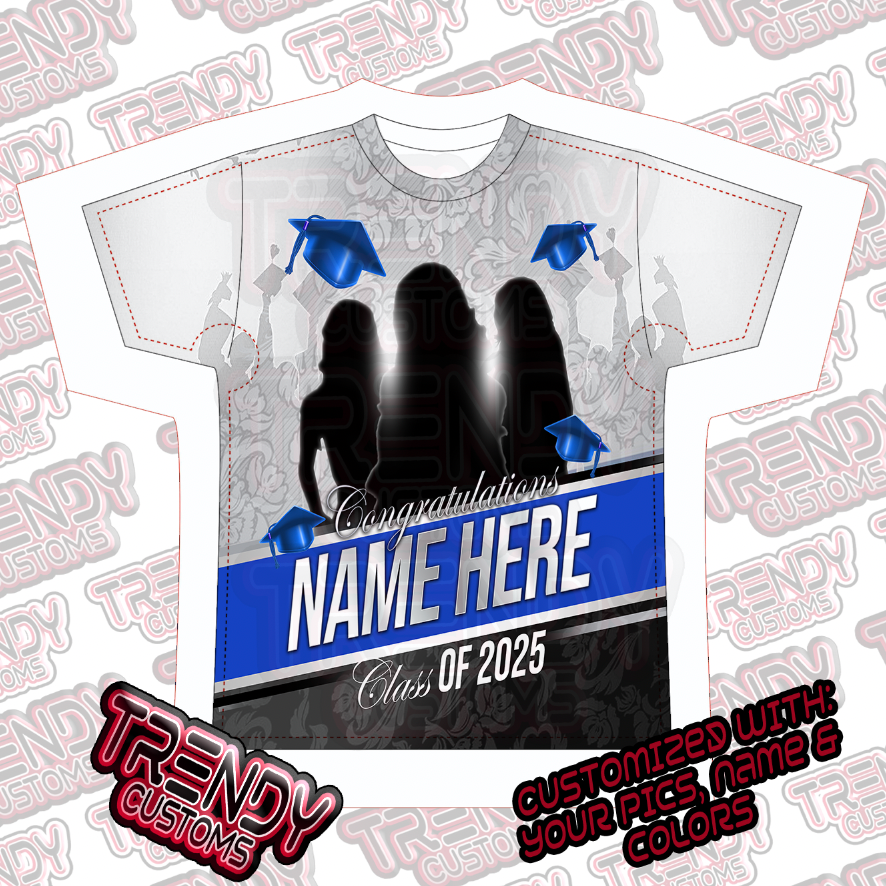 Graduation Kickoff - Allover Front Only -  20+ Shirts