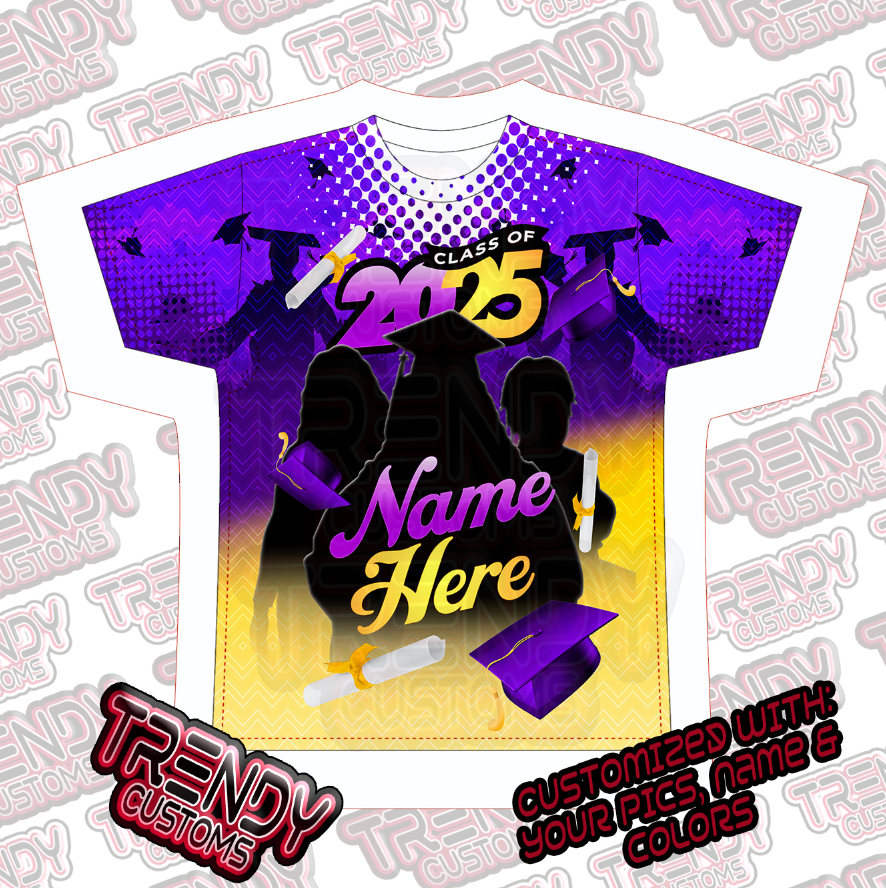 Graduation Kickoff - Allover Front Only -  20+ Shirts