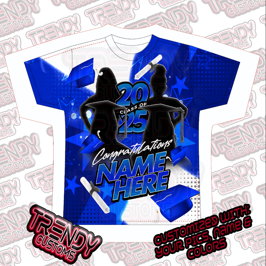 Graduation Kickoff - Allover Front Only -  20+ Shirts