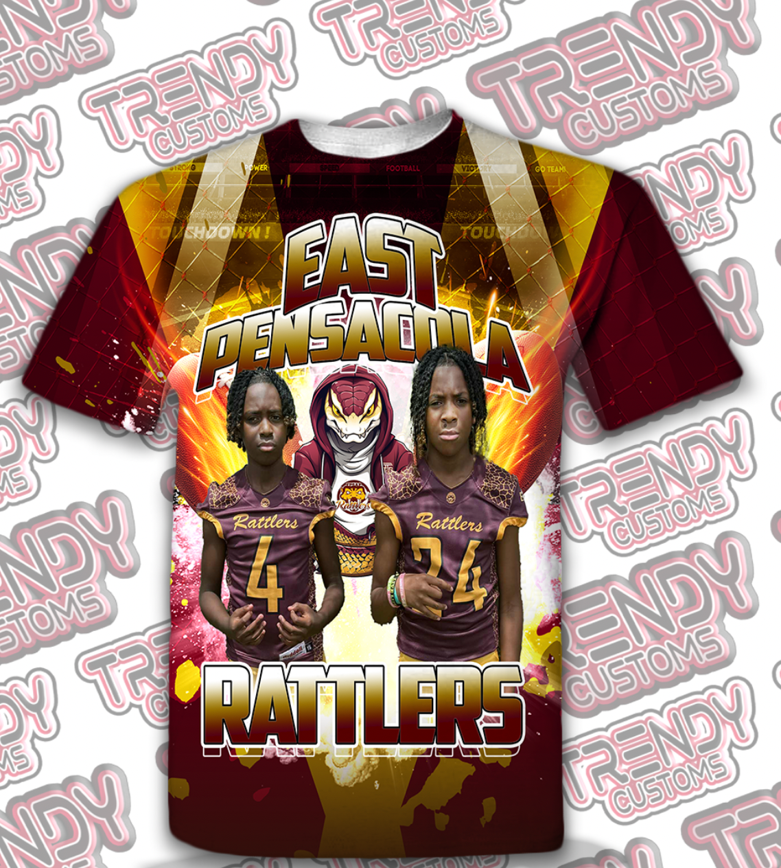 Football - Rattler Twins