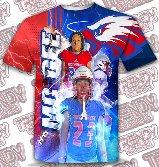 Football - McGee (Front Only)