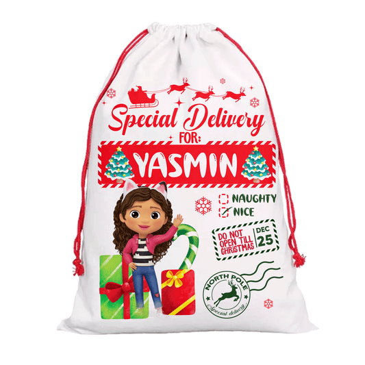 Personalized Character Santa Sacks
